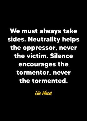 Elie Wiesel quote