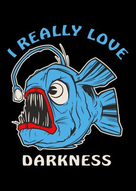 Lantern fish loves darknes