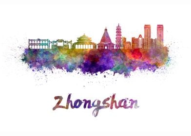 Zhongshan skyline