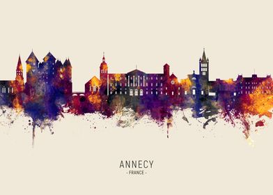 Annecy Skyline France