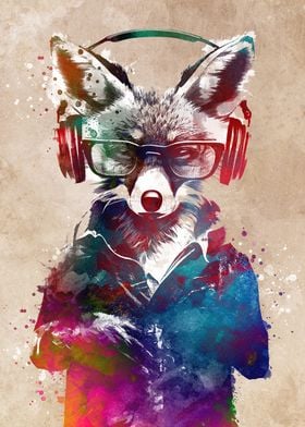 Fox hipster