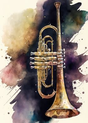 Trumpet Colorful