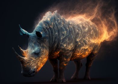 Spirit Animal Rhinoceros