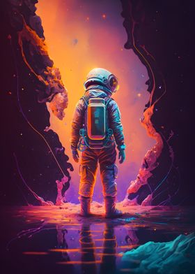 Astronaut in 5th Dimension