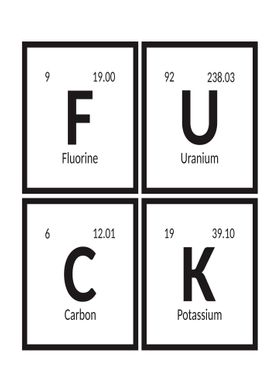 Fuck Periodic Table 