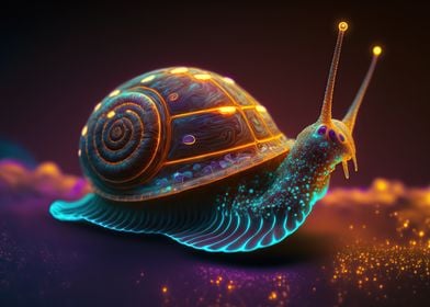 Snail neon