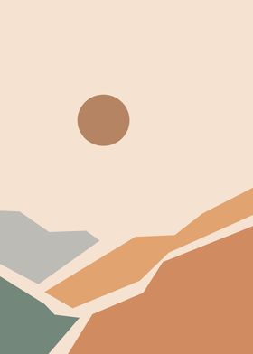 minimalist landscape