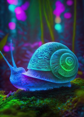 Snail neon