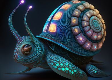 Snail neon