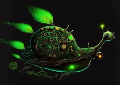 Snail neon