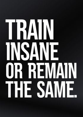 Train Insane Motivational