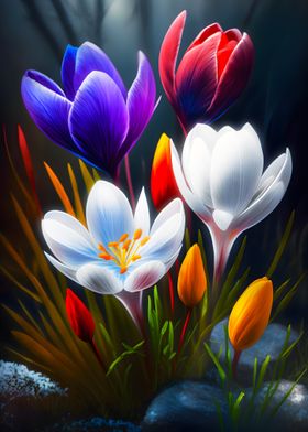 Crocus Flowers