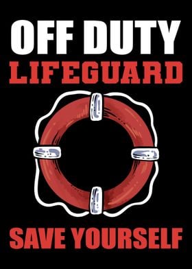 Off Duty Lifeguard Beach A