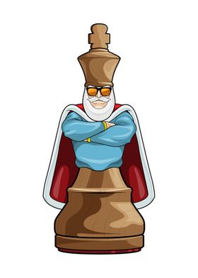 Chess piece King Chess