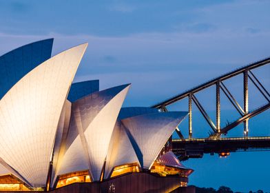 Sydney Opera House Night