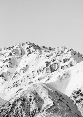 Mountain Black and White