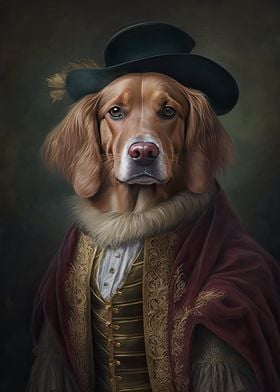 Golden Retriever Gentleman