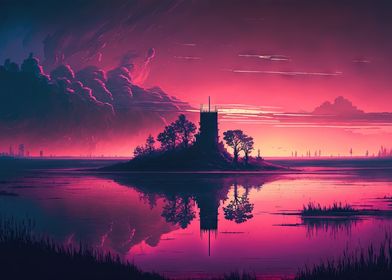 Synthwave Solitude