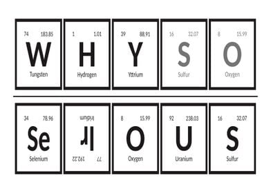 Elements of Why So Serious