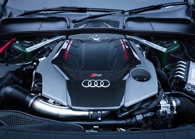 Audi Engine Car