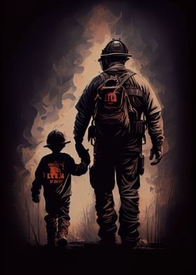 Firefighter Son