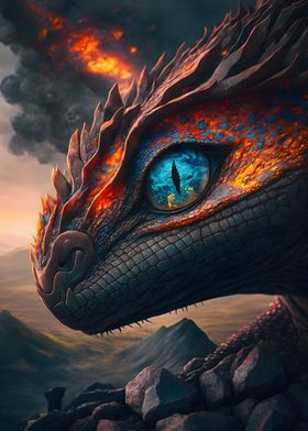 Blazing Speckled Dragon