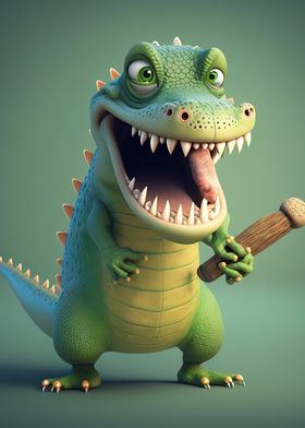 crocodile cute animal