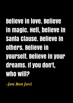 Jon Bon Jovi quote