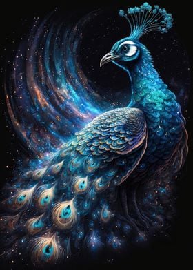 Cosmic Peacock