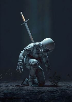 Astronaut Dark Souls