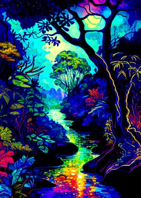 Colorful Forest