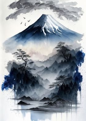 Majestic Mount Fuji