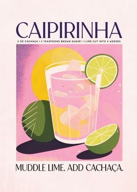 Tropic Caipirinha Cocktail
