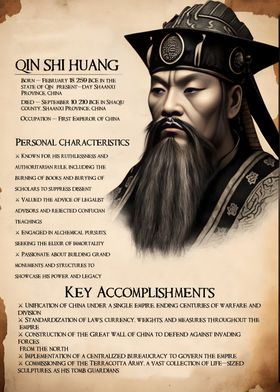 Qin Shi Huang Resume