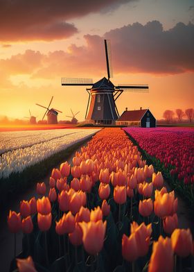 Netherlands Tulips