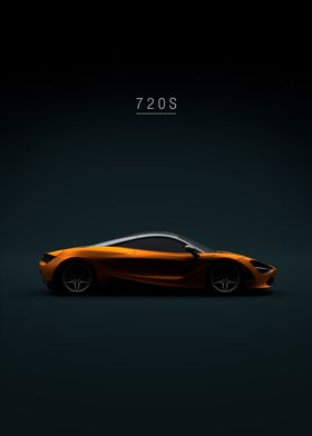 2018 McLaren 720S Orange