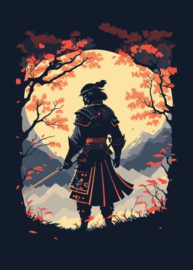 Samurai cherry blossom