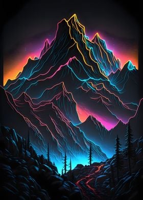 Neon Mountain