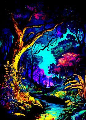 Colorful Forest