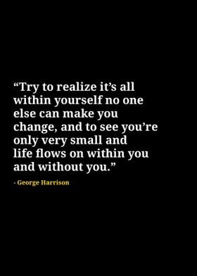 George harrison quotes 