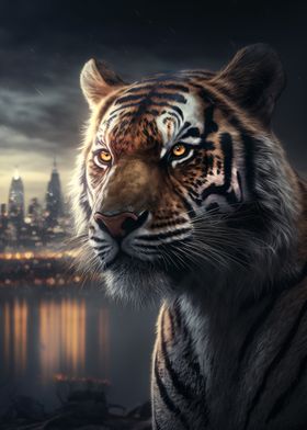 Tiger in The Big City