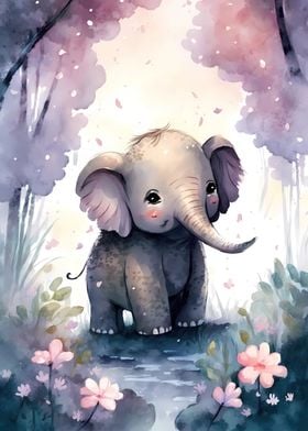 Elephant Watercolor