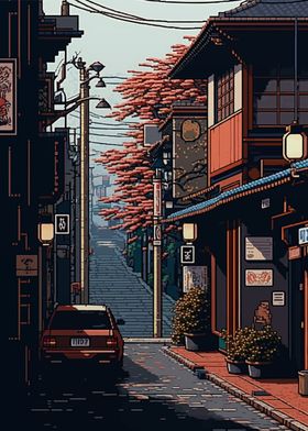 Osaka Pixel art