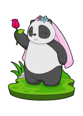 Panda Bride Rose Wedding