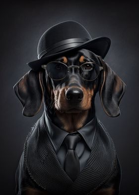 Dachshund Mafia Boss 