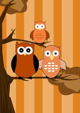 Orange Owls