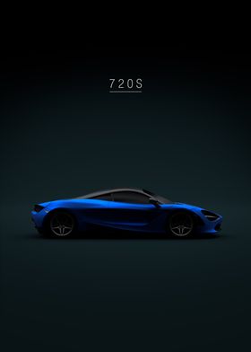 2018 McLaren 720S Blue