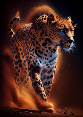 Leopard on the Run