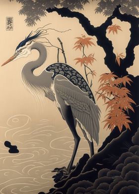 Beautiful heron 