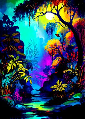 Colorful Forest